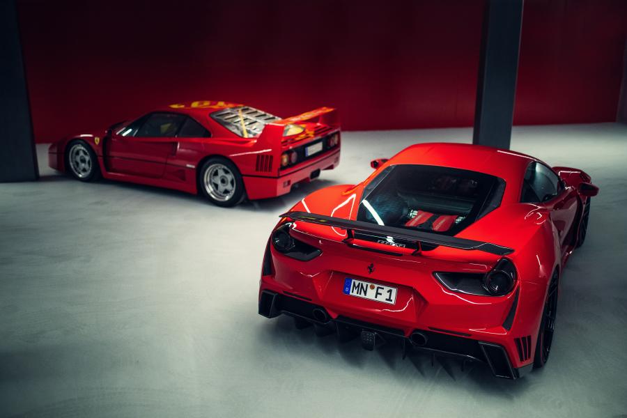  Ferrari 488 GTB N-Largo by Novitec Rosso 2017 года  (фото 22 из 23)